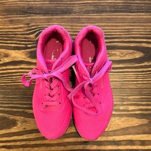 Girls Hot Pink Sketchers